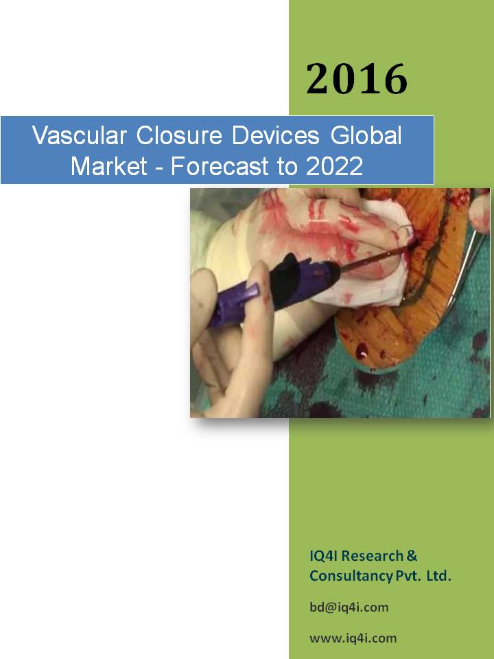 Vascular Closure Devices Global Market -  Forecast to 2022